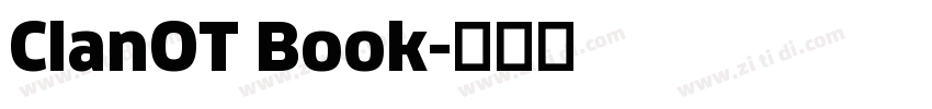 ClanOT Book字体转换